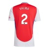 Conjunto (Camiseta+Pantalón Corto) Arsenal Saliba 2 Primera Equipación 2024-25 - Niño